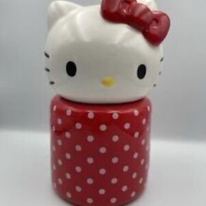 Brand new hello kitty cookie/snack jar